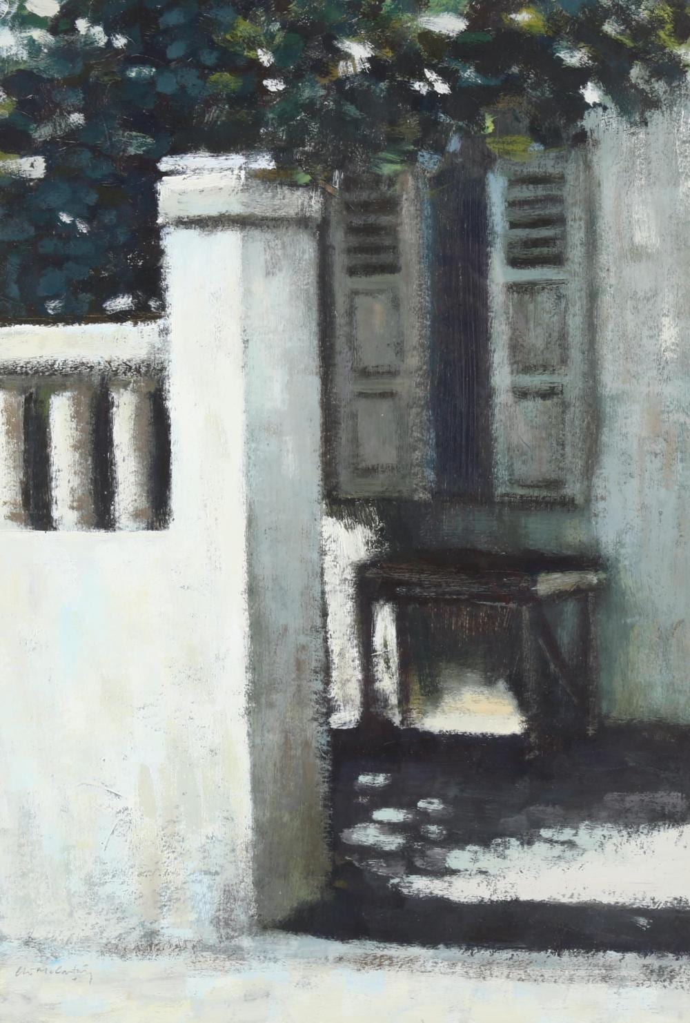 clive mccartney born 1960 a french doorway oil · Burstow & Hewett · 2024-11-21 Clive McCartney comparable auction result: clive mccartney born 1960 a french doorway oil