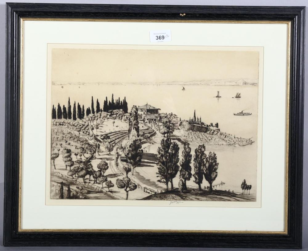 Job Nixon comparable auction result: job nixon architectural pencil study together wi