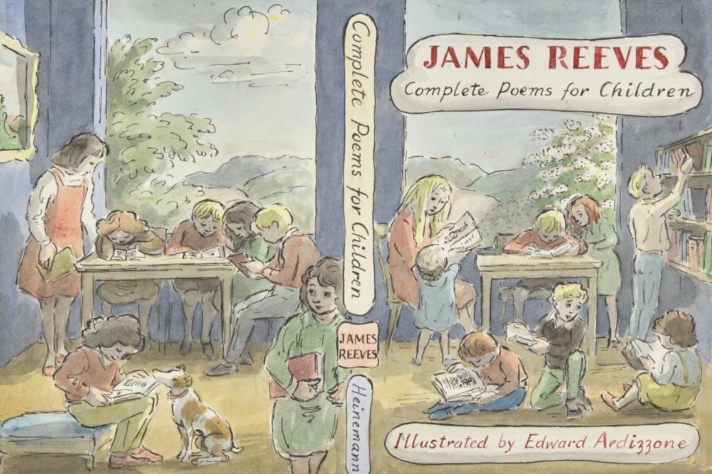 edward ardizzone british 1900 1979 original dust jacket design for complete poems for children · Freeman’s | Hindman · 2024-12-05 Edward Ardizzone comparable auction result: edward ardizzone british 1900 1979 original dust jacket design for complete poems for children