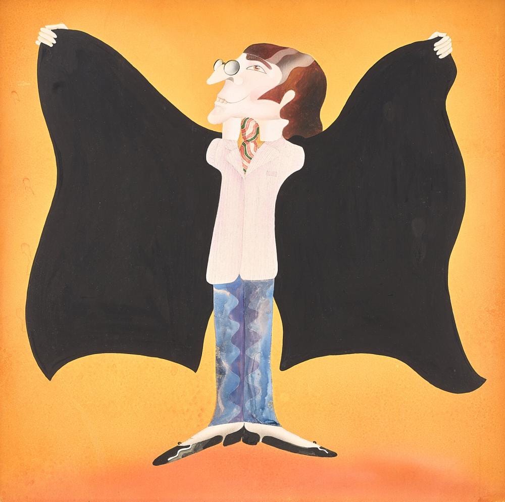 Alan Aldridge comparable auction result: alan aldridge british 1943 2017 john lennon as dracula