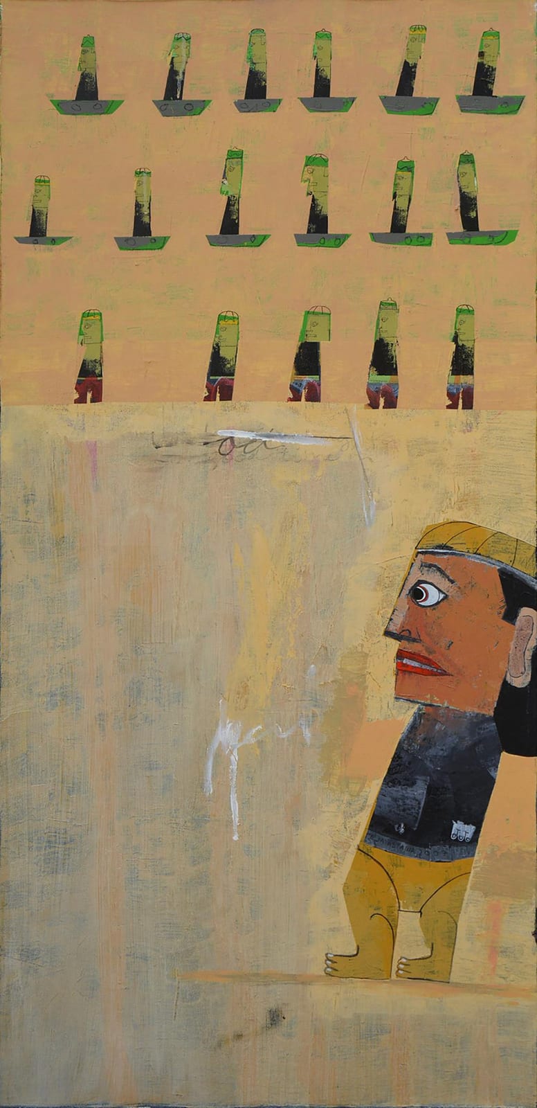 Ketut Teja Astawa comparable auction result: teja astawa soldiers