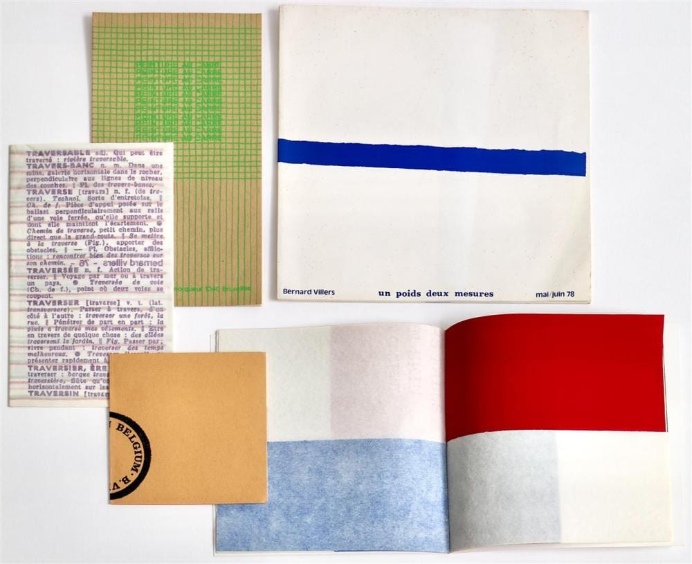 bernard villers 5 artists books 1975 1978 · Zwiggelaar Auctions · 2024-12-06 Bernard Villers comparable auction result: bernard villers 5 artists books 1975 1978