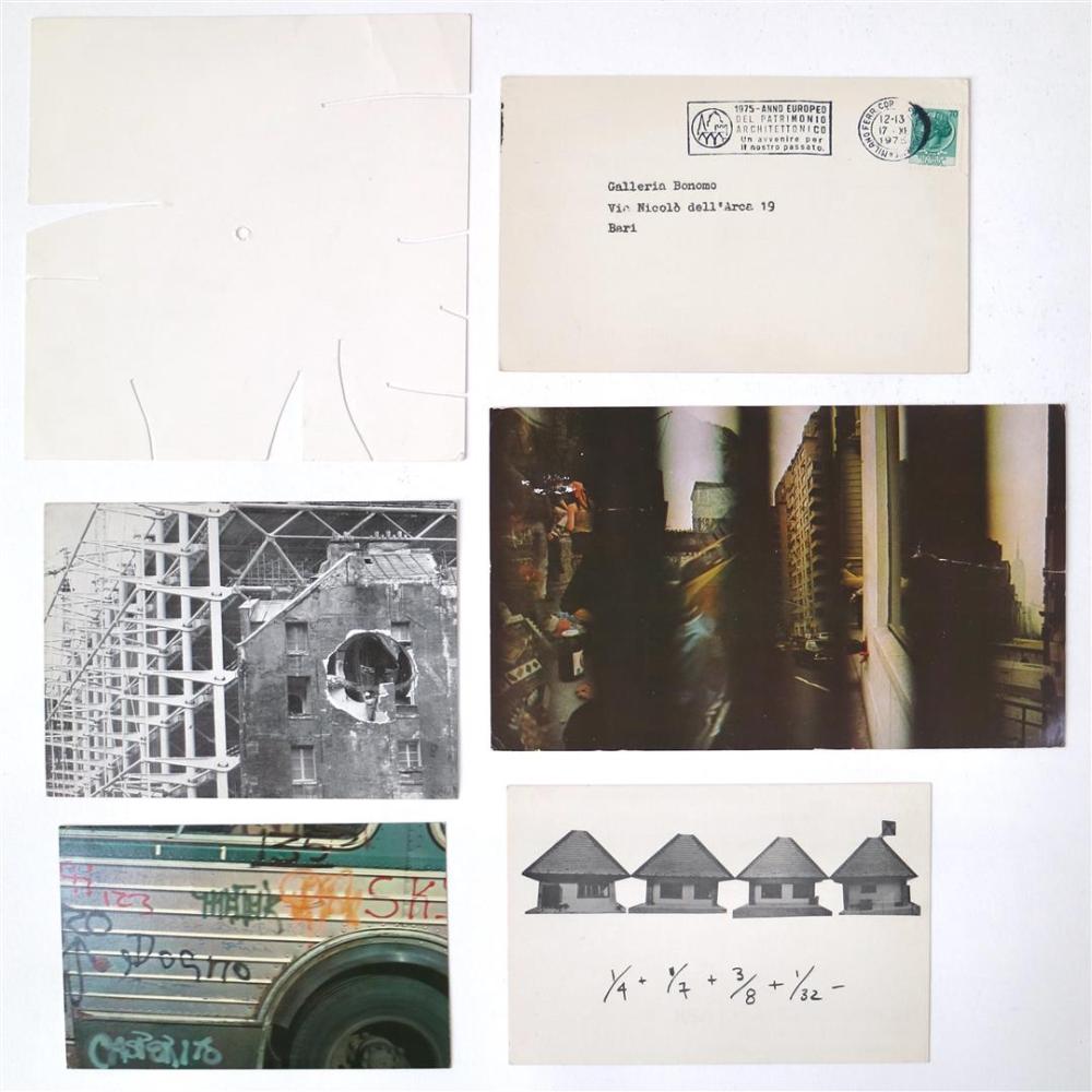 Gordon Matta-Clark comparable auction result: gordon matta clark ephemera from the 1970s