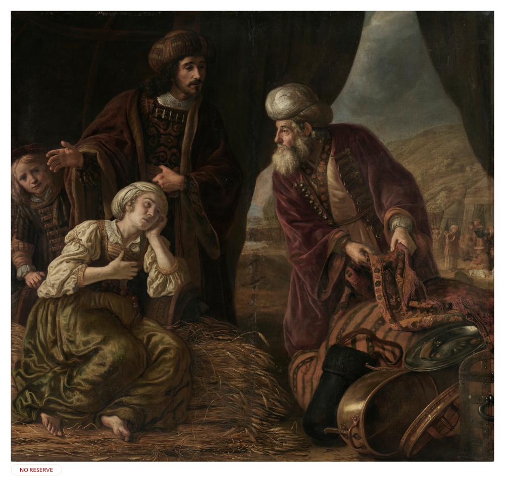 jan victors amsterdam 1619 after 1676 east indies laban searching rache · Christie's · 2024-12-04 Jan Victors comparable auction result: jan victors amsterdam 1619 after 1676 east indies laban searching rache