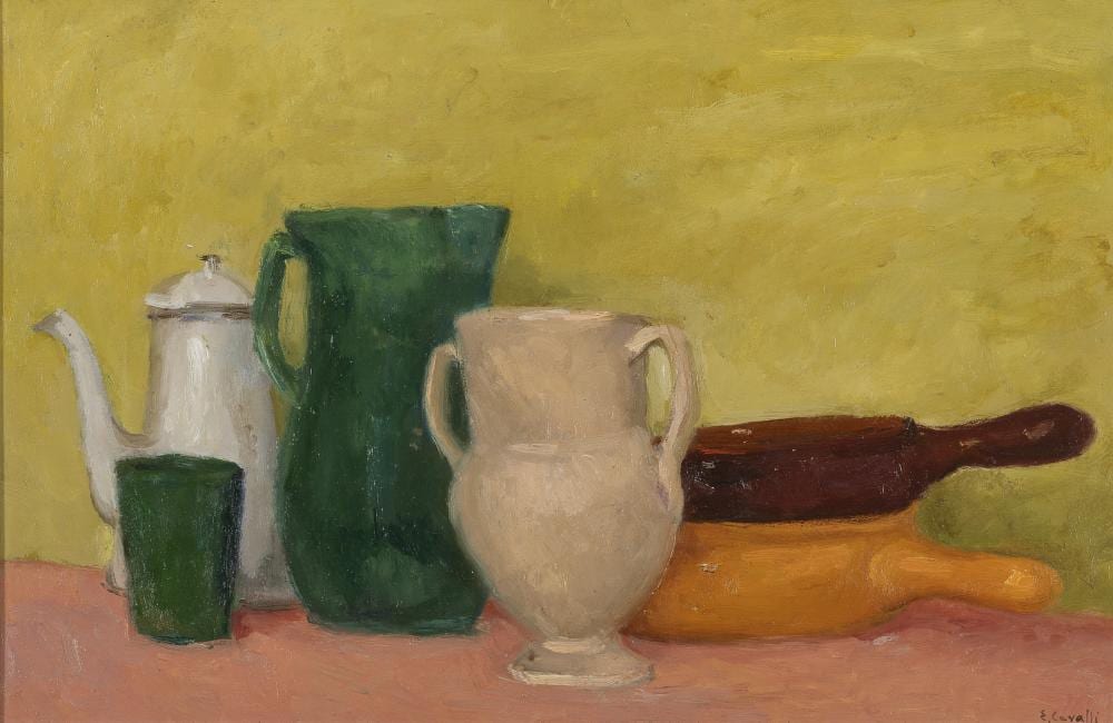 oil still life by emanuele cavalli · Casa d'Aste Babuino · 2024-11-20 Emanuele Cavalli comparable auction result: oil still life by emanuele cavalli