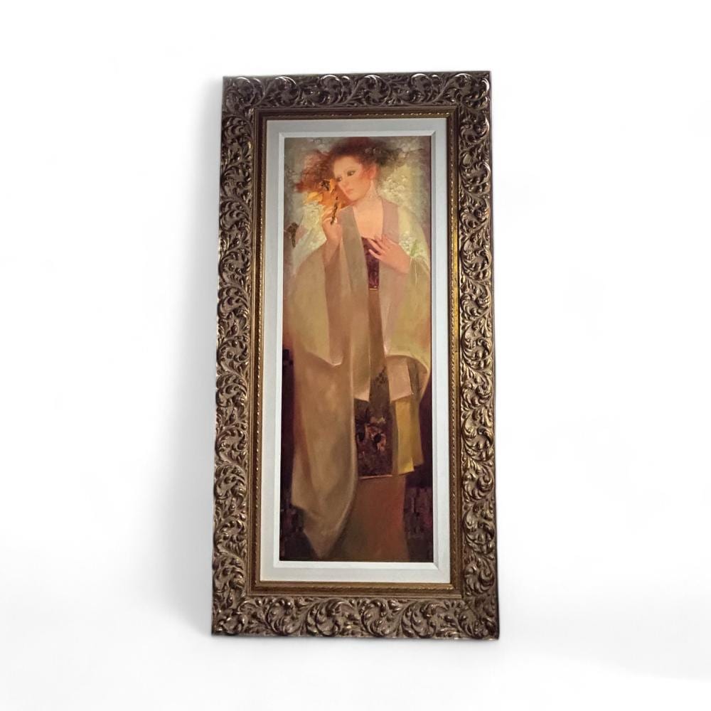 Felix Mas comparable auction result: felix mas b1935 autumn colored embellished giclee