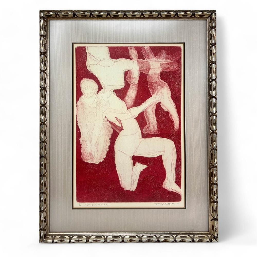 ghada amer b1963 movement colored lithograph · MiddleManBrokers · 2024-12-04 Ghada Amer comparable auction result: ghada amer b1963 movement colored lithograph