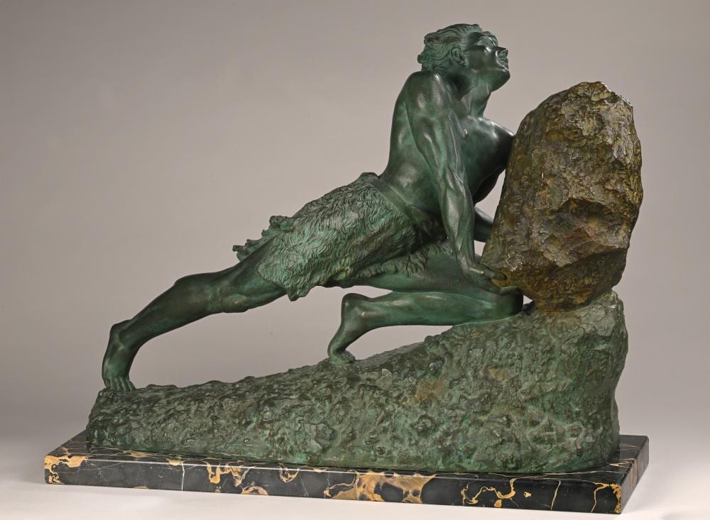 Jean Louis Grégoire comparable auction result: jean louis gr goire 1840 1890 sisyphe