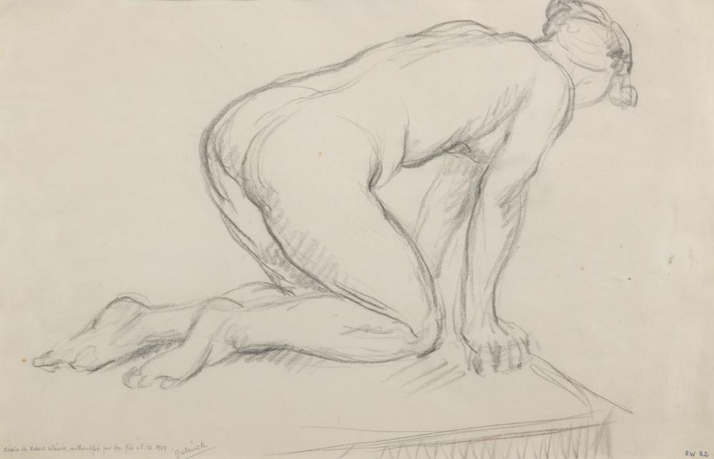 Robert Wlérick comparable auction result: robert wl rick 1882 1944 georgette genoux 1920