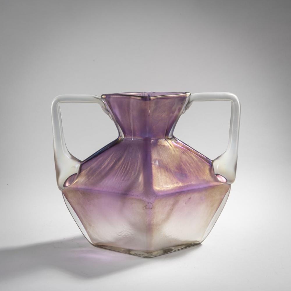 Marie Louise Kirschner comparable auction result: marie kirschner vase with handles 1900