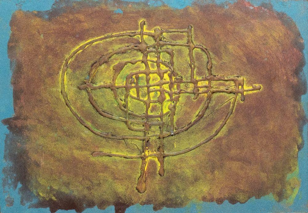 Edgardo Mannucci comparable auction result: edgardo mannucci fabriano 1904 arcevia 1986 untitled