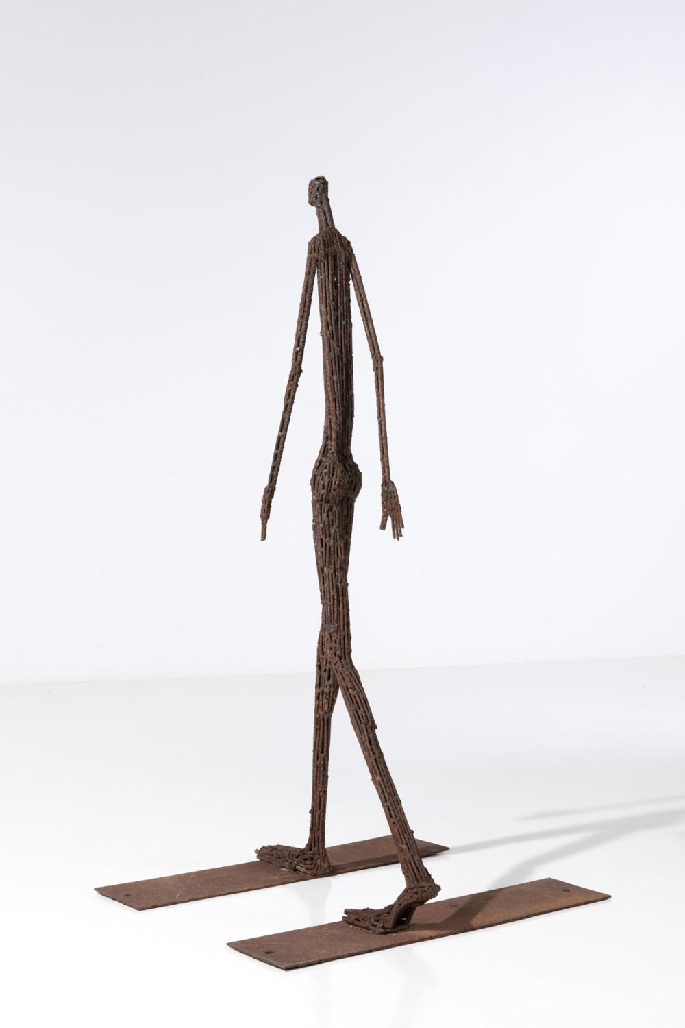 Ndary Lo comparable auction result: ndary lo 1961 2017 posture 2 2004 welded iron 136 x 74 x 63 cm provenance blach re foundation bonnieux