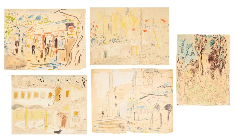 fikret mualla 1903 1967 group of five cityscapes i cour de mosqu e · Christie's · 2024-12-17 Fikret Mualla comparable auction result: fikret mualla 1903 1967 group of five cityscapes i cour de mosqu e