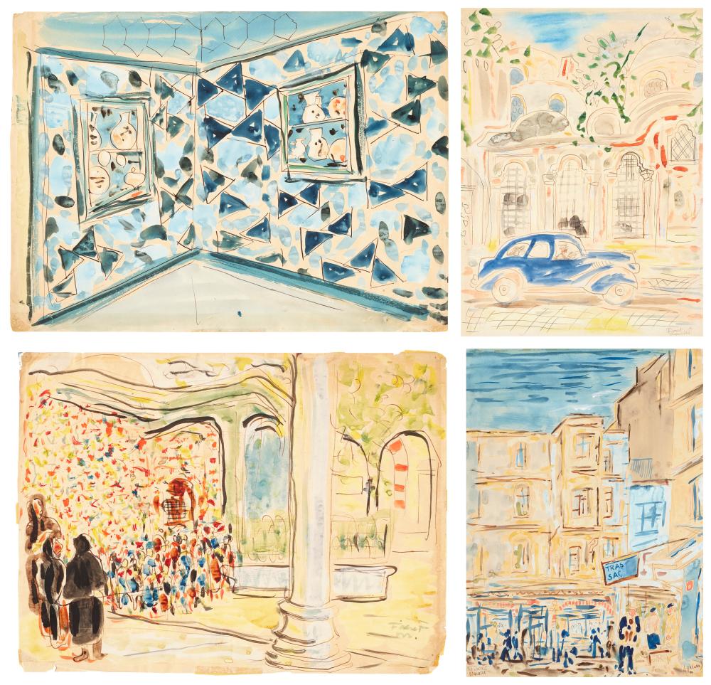 fikret mualla 1903 1967 group of four scenes i int rieur de mosqu e · Christie's · 2024-12-17 Fikret Mualla comparable auction result: fikret mualla 1903 1967 group of four scenes i int rieur de mosqu e