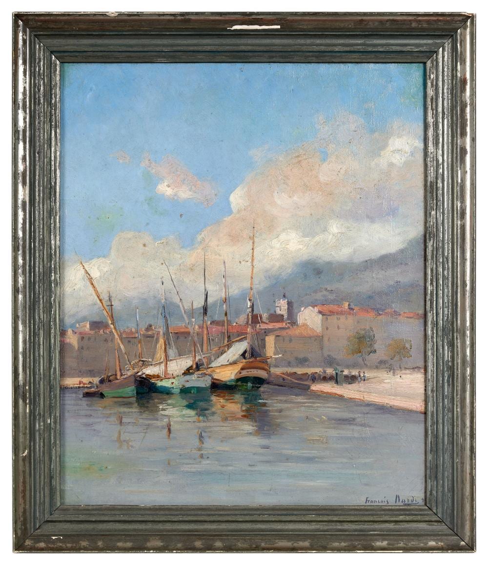 fran ois nardi 1861 1936 port dans le sud de la france toulon · Osenat · 2024-11-24 François Nardi comparable auction result: fran ois nardi 1861 1936 port dans le sud de la france toulon