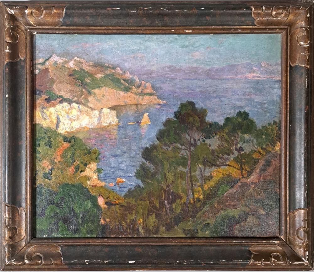 Antoine Ponchin comparable auction result: antoine ponchin 1872 1934 c te m diterran enne