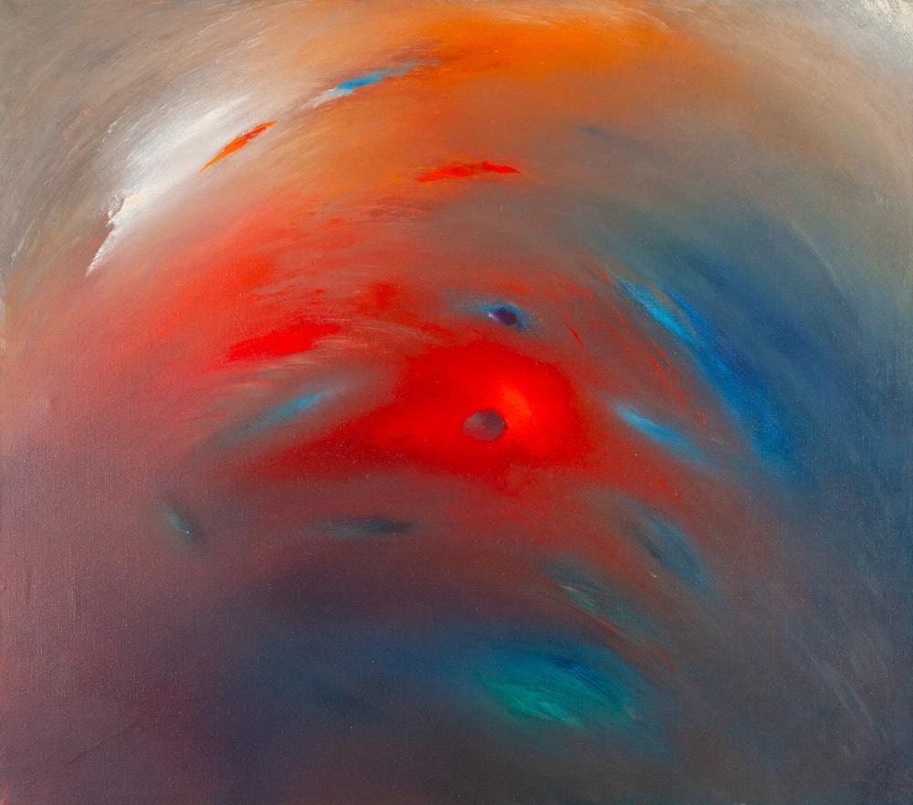 donald laycock centre of the cyclone acrylic on canvas · GFL Fine Art · 2024-11-26 Donald Laycock comparable auction result: donald laycock centre of the cyclone acrylic on canvas