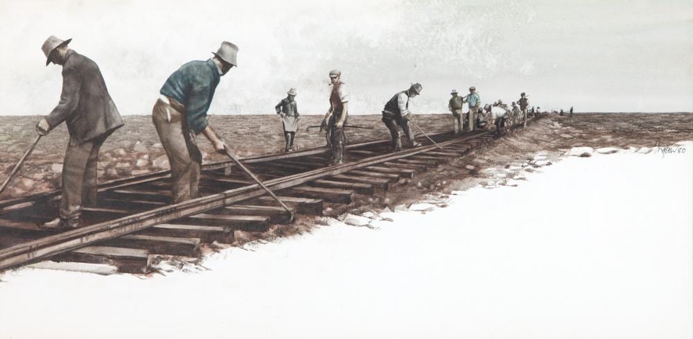 Robert Ingpen comparable auction result: robert ingpen a prize for western australia watercolour and gouache