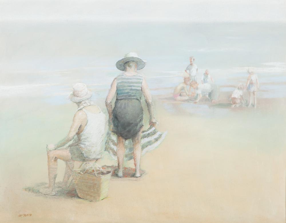 judy drew a day at the beach pastel · GFL Fine Art · 2024-11-26 Judy Drew comparable auction result: judy drew a day at the beach pastel