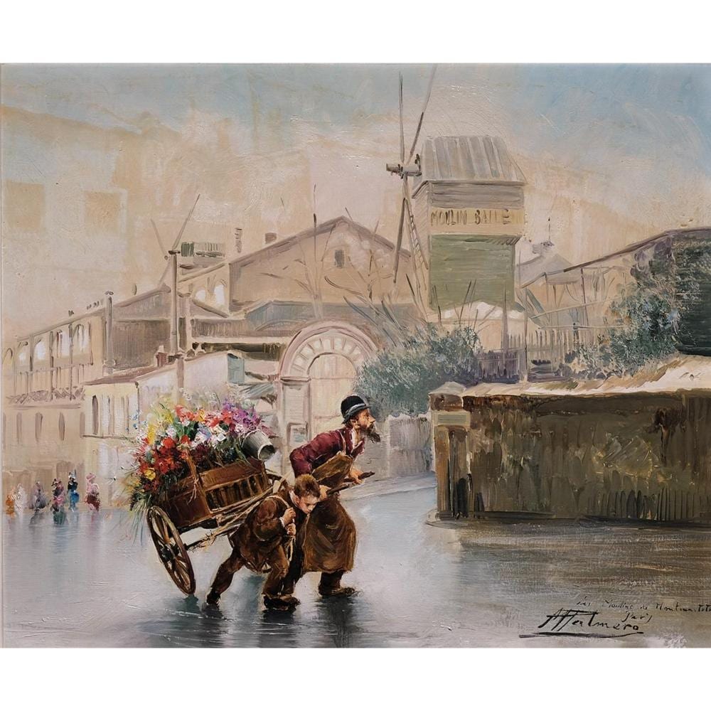 Alfredo Palmero de Gregorio comparable auction result: alfredo palmero de gregorio ciudad real 1901 madrid 1991 les molins de montmatre