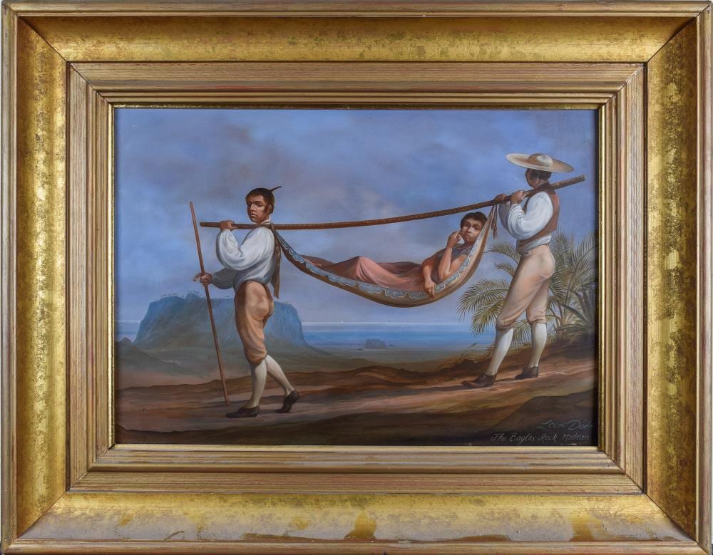 Louis Dodd comparable auction result: louis dodd british 1943 2006 the eagles nest madeira