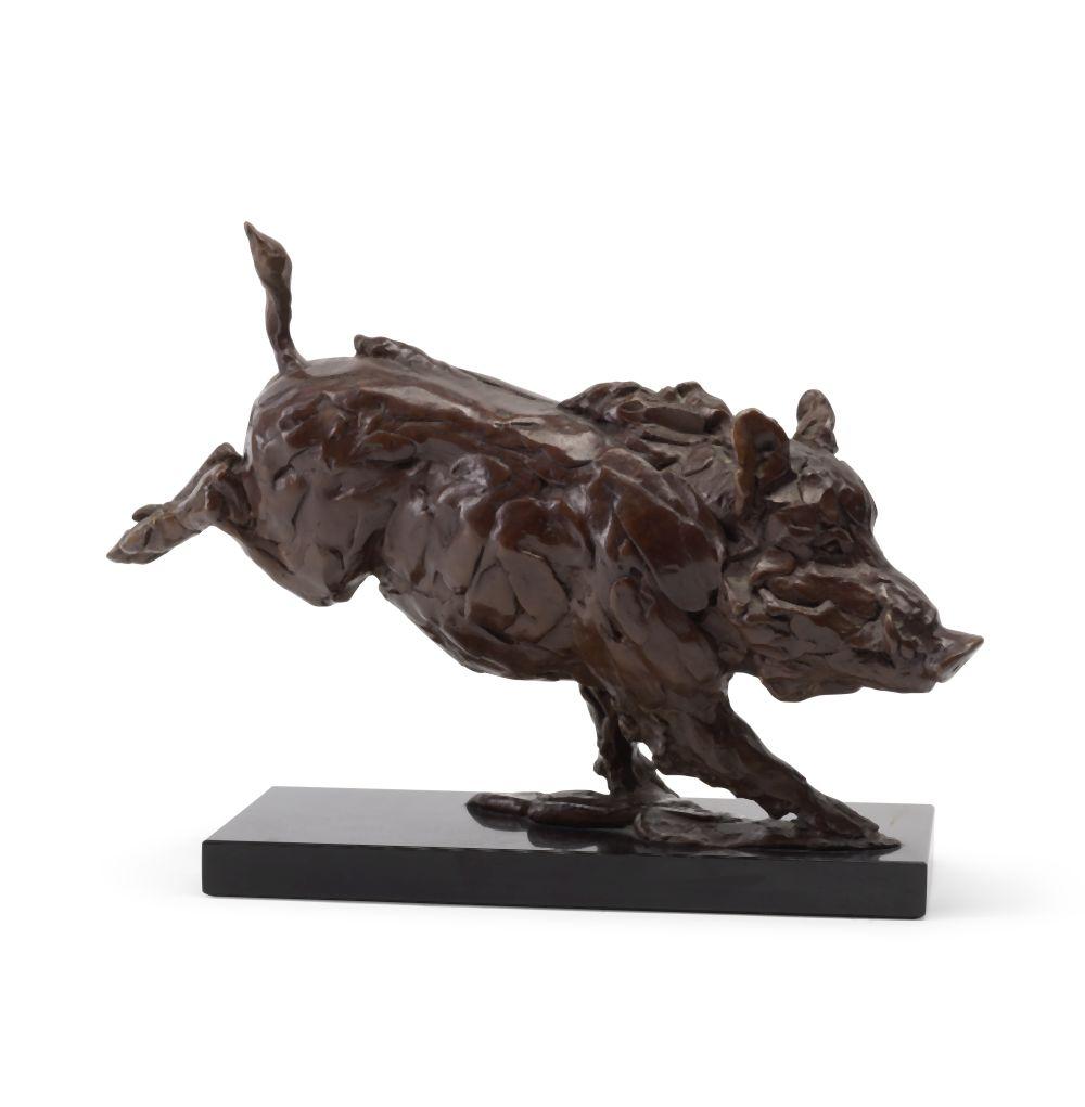 Mark Coreth comparable auction result: mark coreth british born 1958 warthog 34cm 13 3 8in wide