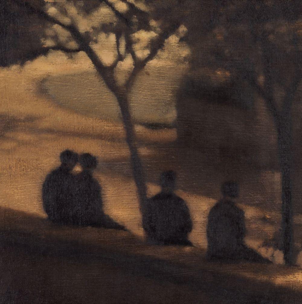 Anne Magill comparable auction result: anne magill british born 1962 evening rest