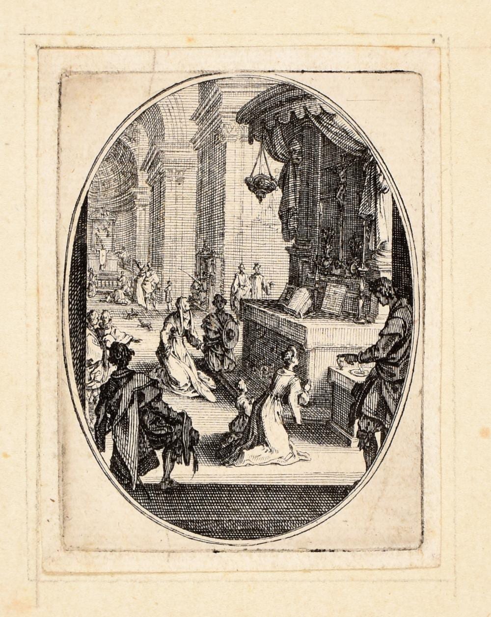 Jacques (1592) Callot comparable auction result: 7 etchings