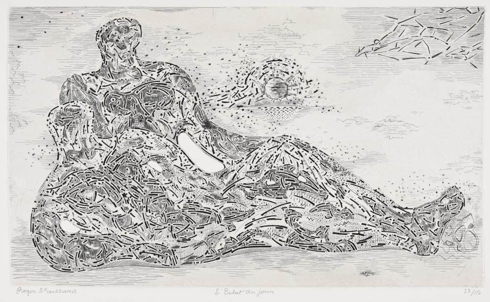 Roger Vieillard comparable auction result: 2 drypoints
