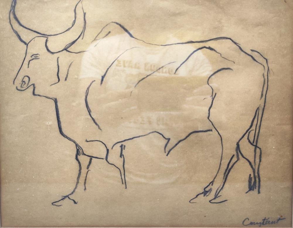 Joseph Constantinovsky comparable auction result: joseph constant 1892 1969 bull
