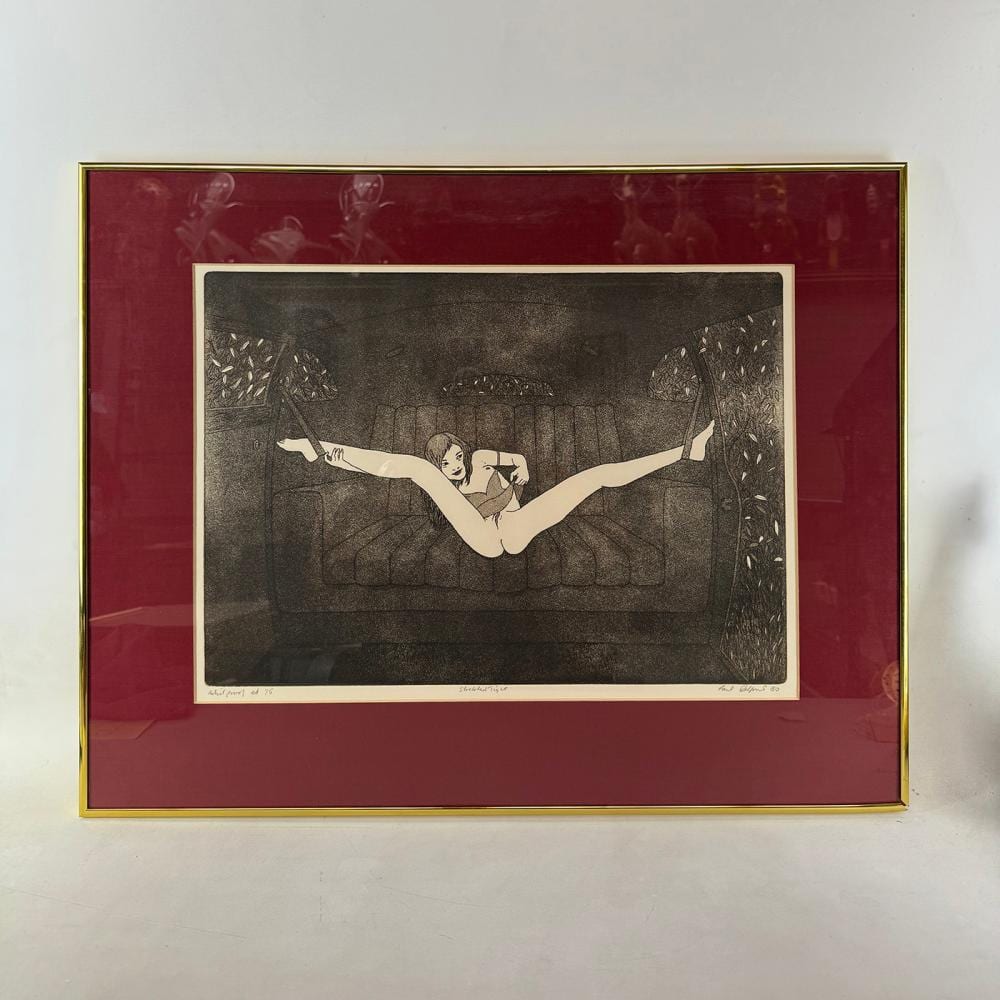 Paul Delprat comparable auction result: framed artist s proof by paul ashton delprat