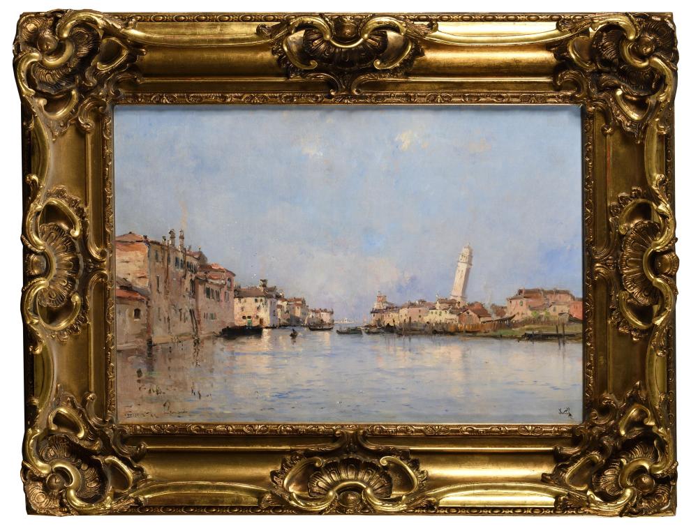 Marie Joseph Léon Iwill comparable auction result: marie joseph l on iwill 1850 1923 basilique san pietro di castelo venise 1892