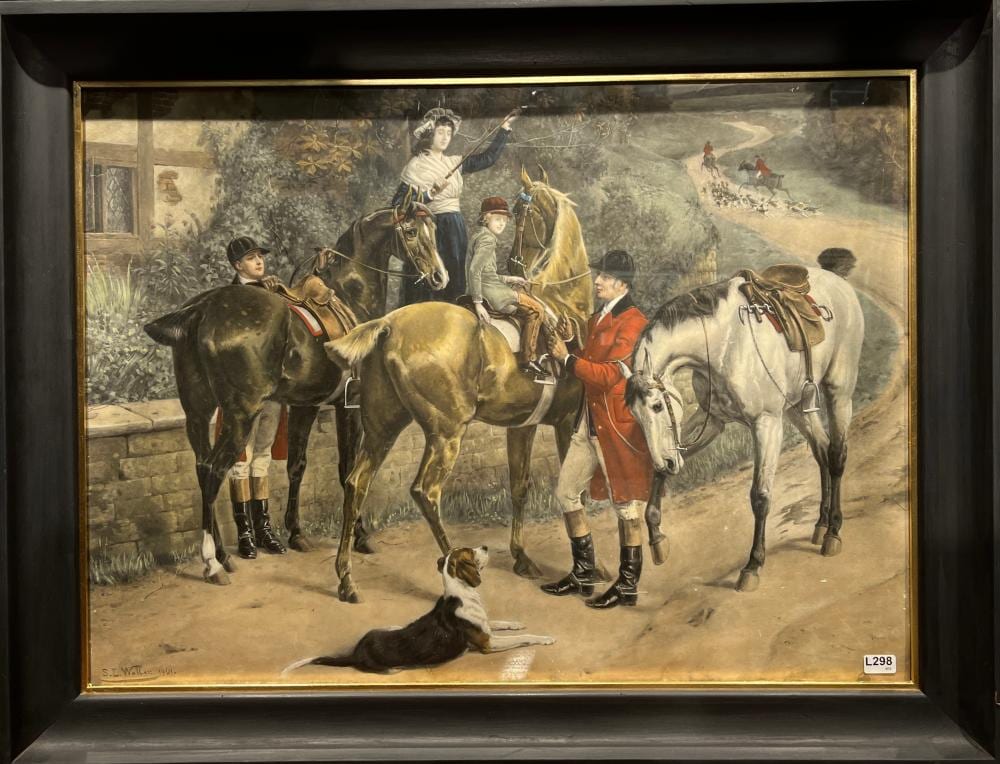 Samuel Edmund Waller comparable auction result: samuel edmund waller