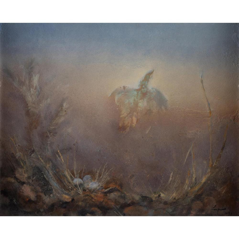 Helen Lempriere comparable auction result: helen lempriere 1907 1991 a desert dawn mixed media on board 66 x 80 5cm 75 5 x 90cm framed