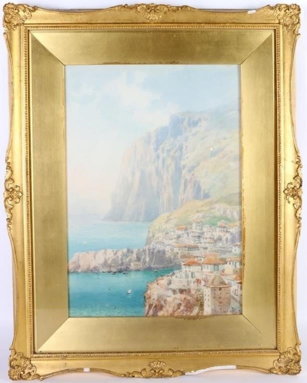 Henry B. Wimbush comparable auction result: henry b wimbush original watercolor painting