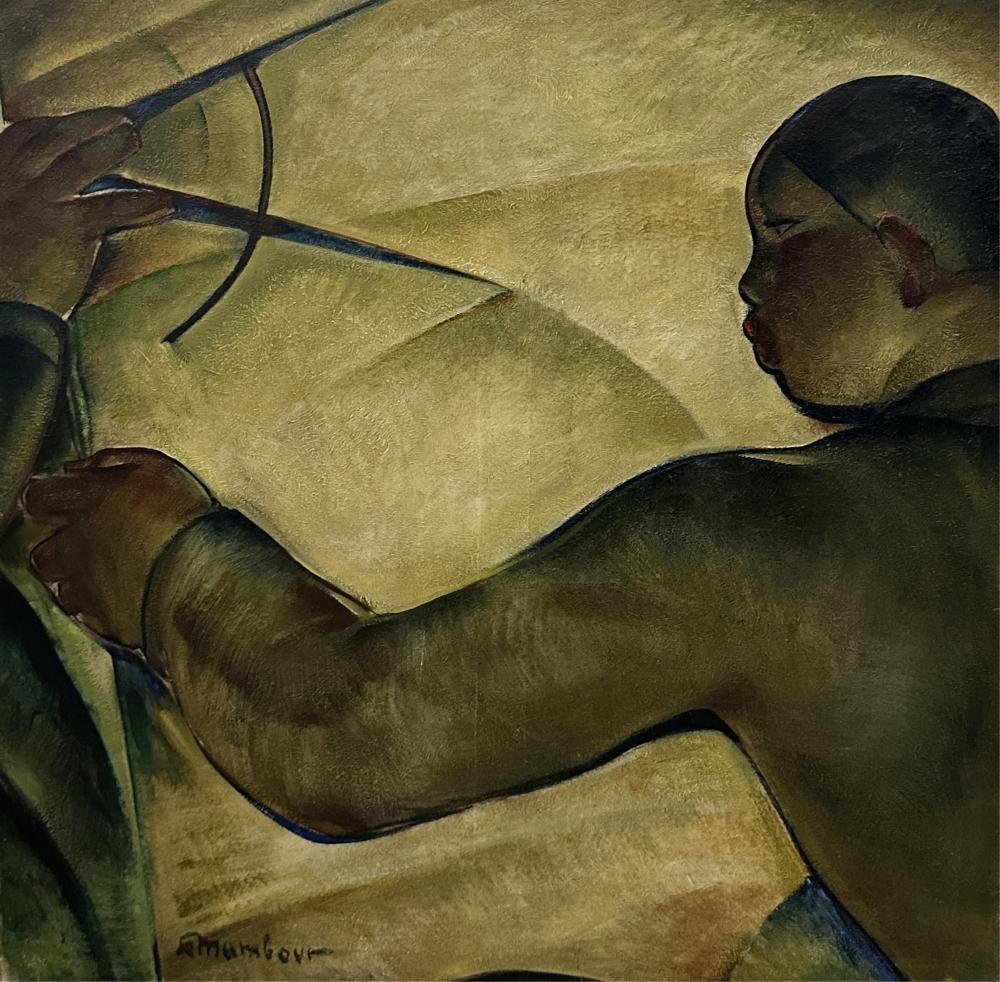 Auguste Mambour comparable auction result: auguste mambour 1896 1968 imposante huile sur toile aux africains tudiant une carte au compas dimensions 100 x 100 cm droits de suite applicables