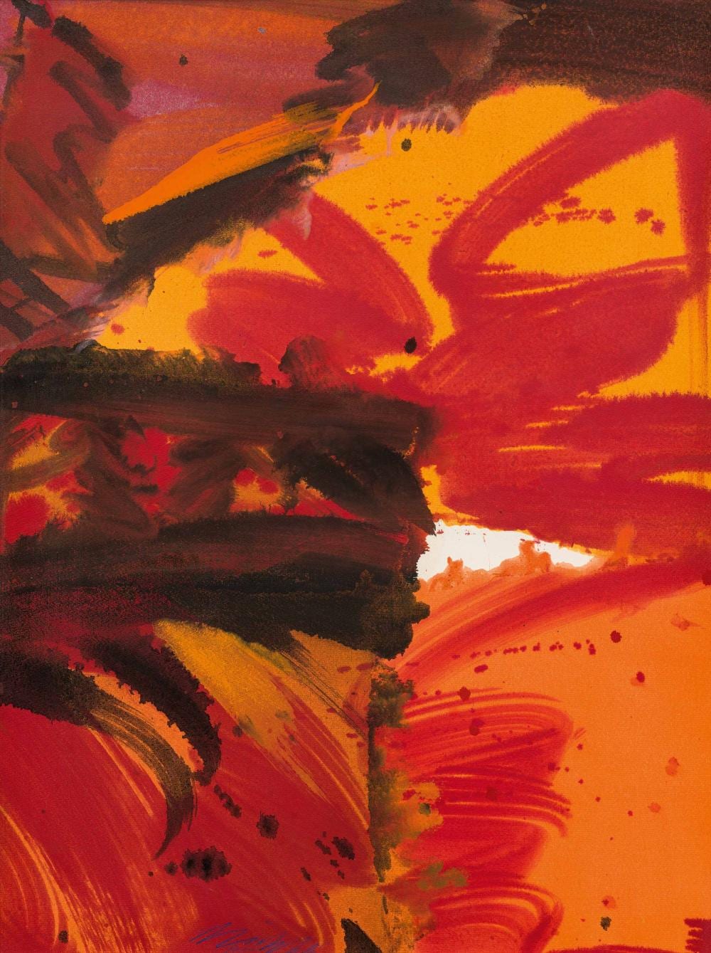 Josef Mikl comparable auction result: josef mikl untitled
