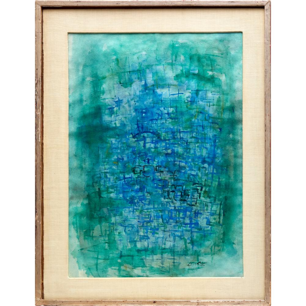 george constant watercolor on paper · Millea Bros Ltd · 2024-12-04 George Constant comparable auction result: george constant watercolor on paper