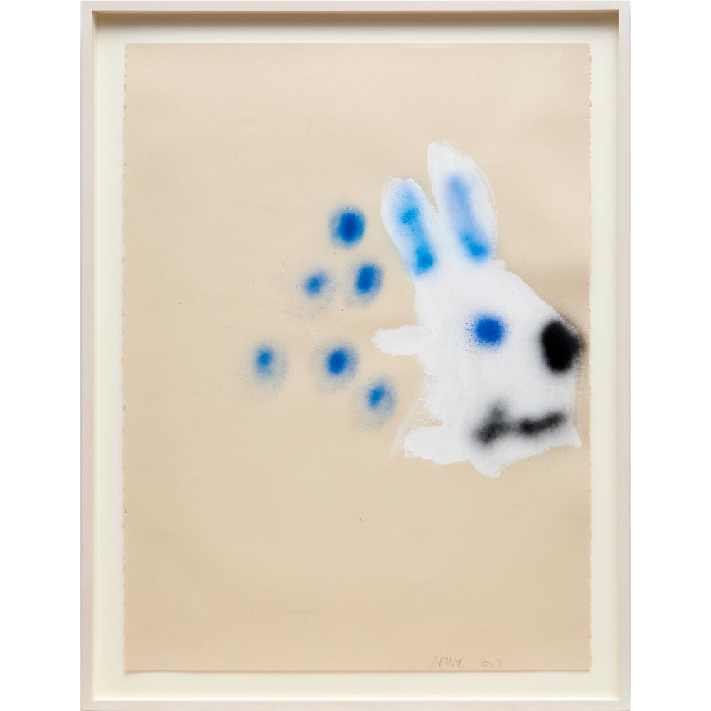 Robert Nava comparable auction result: robert nava acrylic on paper 2021