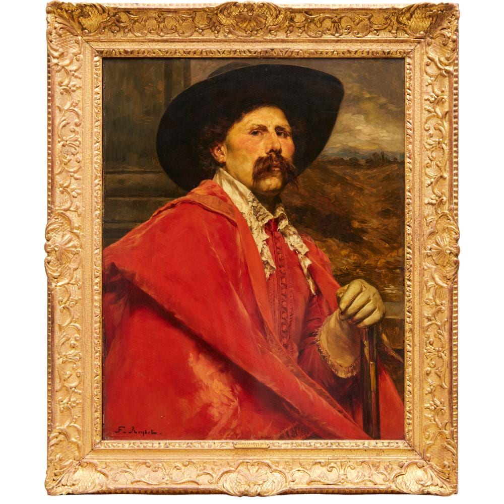 Ferdinand Roybet comparable auction result: ferdinand roybet oil on cradled panel