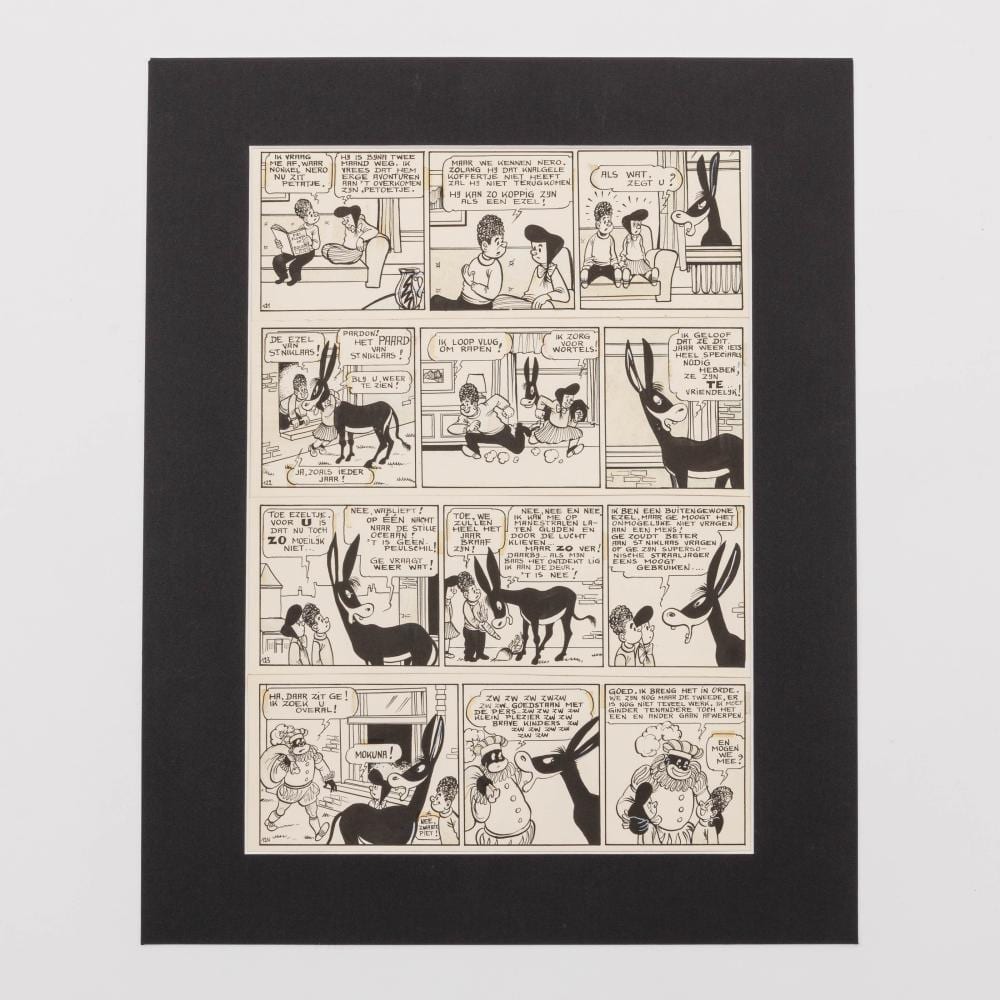 Marc Neels comparable auction result: marc sleen 1922 2016