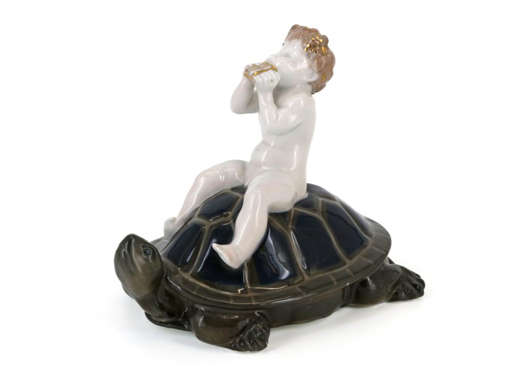 Ferdinand Liebermann comparable auction result: ferdinand liebermann 1883 1941 turtle post rosenthal around 1920