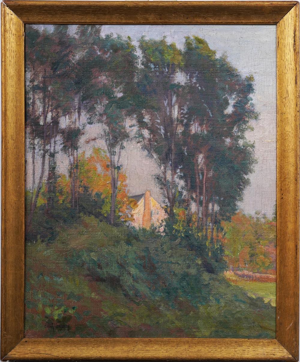 Edward Reynolds Kingsbury comparable auction result: edward reynolds kingsbury 1855 1940 antique american impressionist landscape original oil painting