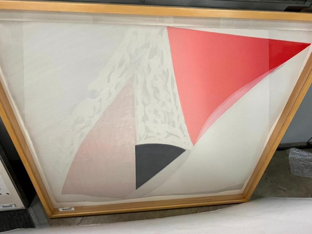 susan crile 1982 monotype rainbow contrapasto albright knox tag · Schultz Auctioneers · 2024-11-30 Susan Crile comparable auction result: susan crile 1982 monotype rainbow contrapasto albright knox tag