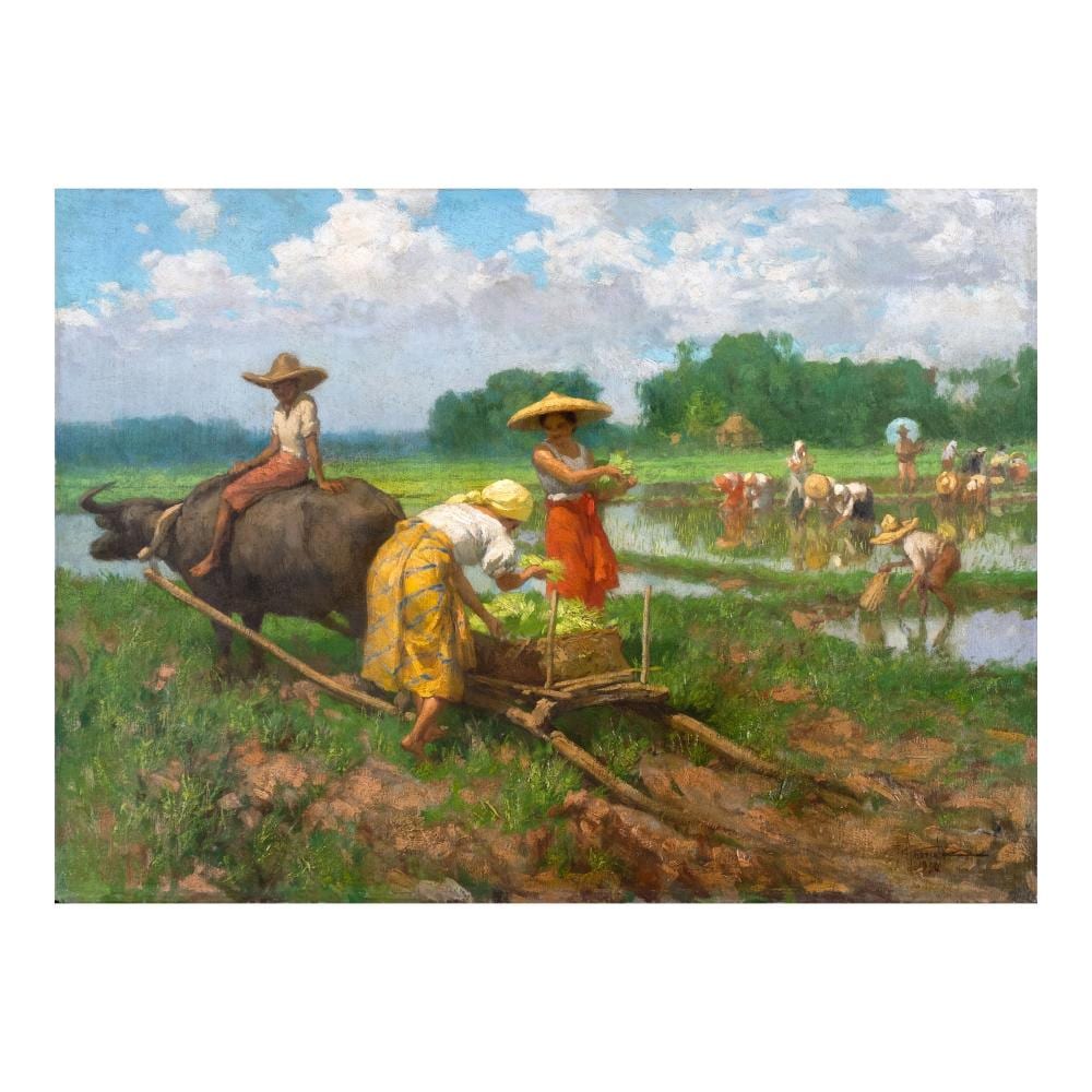 Fernando Amorsolo (1892 - 1972) - Rice Fields comparable sale