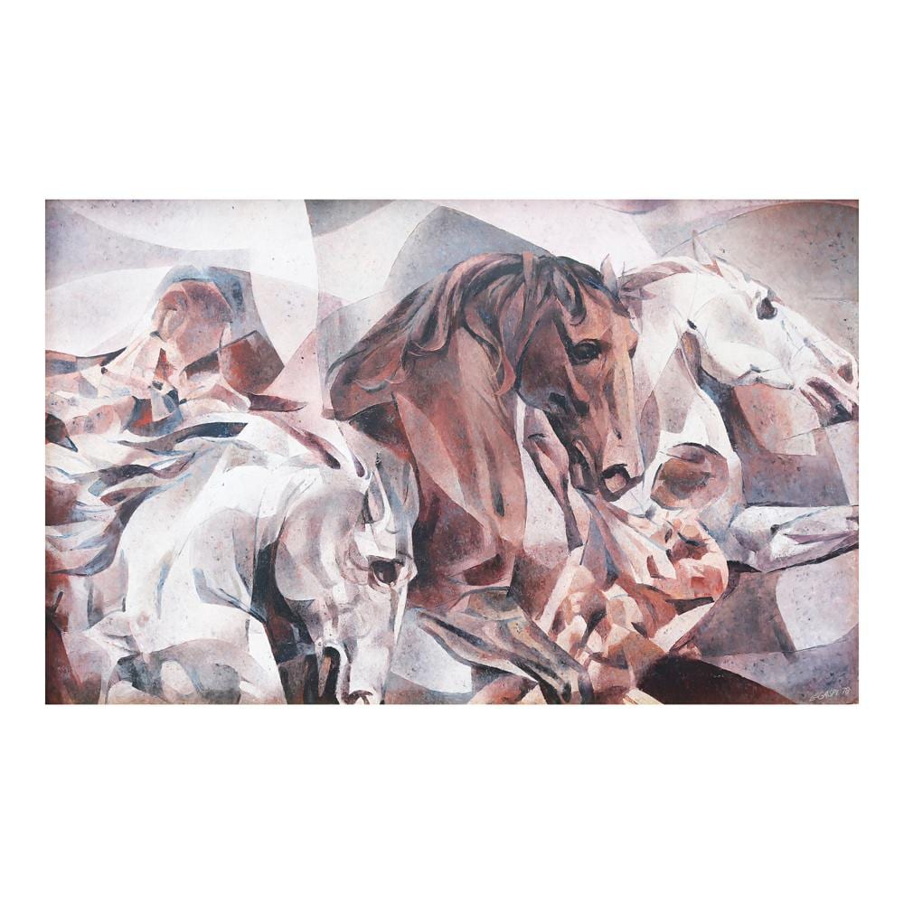 Cesar Legaspi comparable auction result: cesar legaspi 1917 1994 three horses
