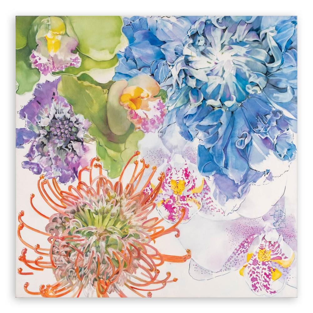 isabel diaz b 1943 flow state · Leon Gallery · 2024-11-30 Isabel Diaz comparable auction result: isabel diaz b 1943 flow state