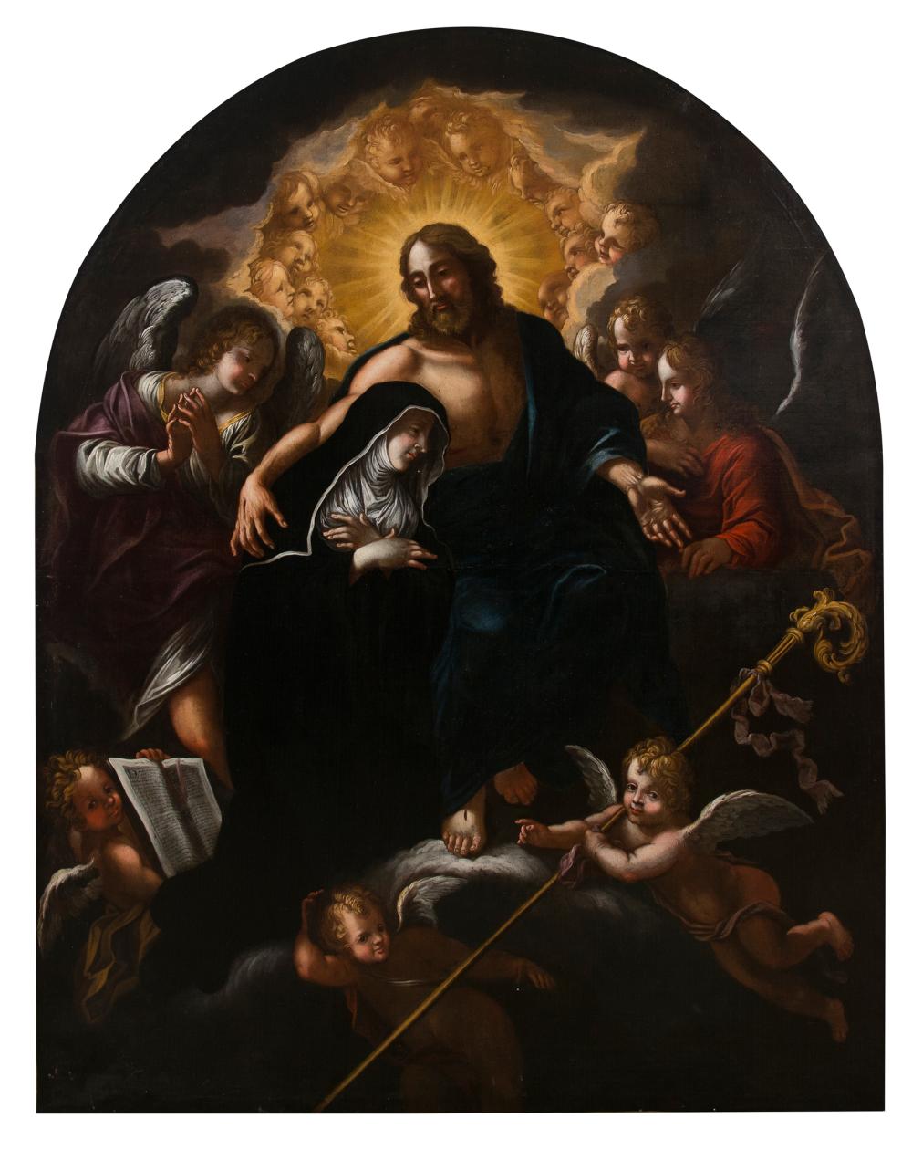 Anton Domenico Gabbiani comparable auction result: anton domenico gabbiani florence 1652 1726