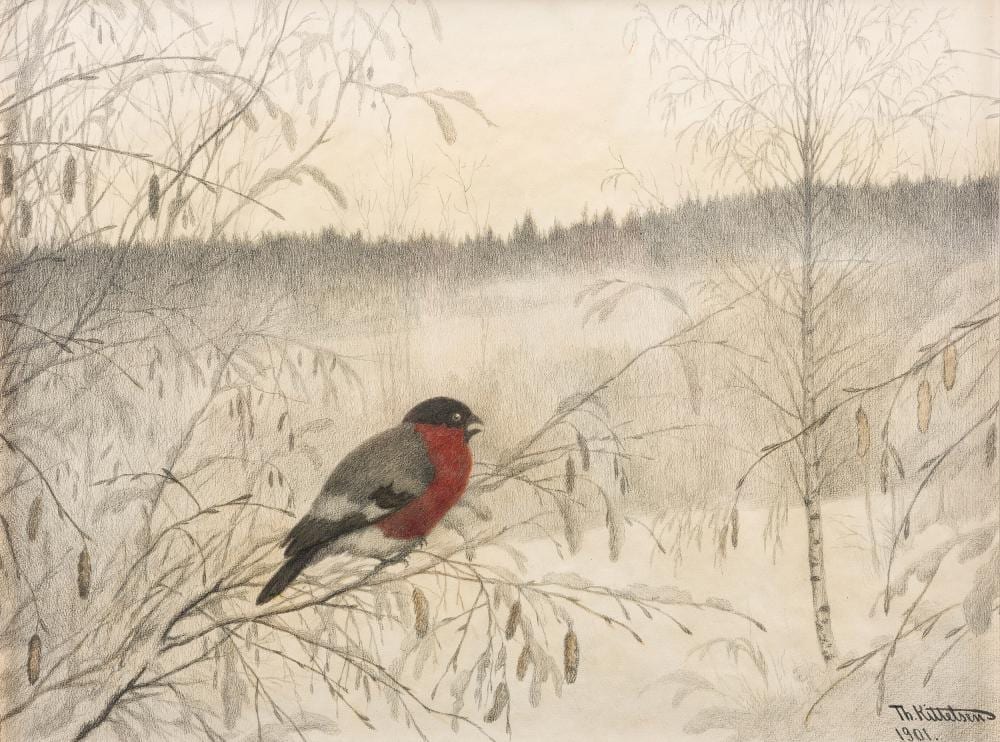 theodor kittelsen winter morning 1901 · Grev Wedels Plass Auksjoner · 2024-11-27 Theodor Kittelsen comparable auction result: theodor kittelsen winter morning 1901