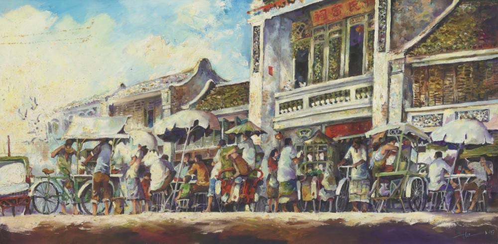 alex leong b 1969 penang street scene 2008 · Henry Butcher Art Auctioneers · 2024-12-08 Alex Leong comparable auction result: alex leong b 1969 penang street scene 2008